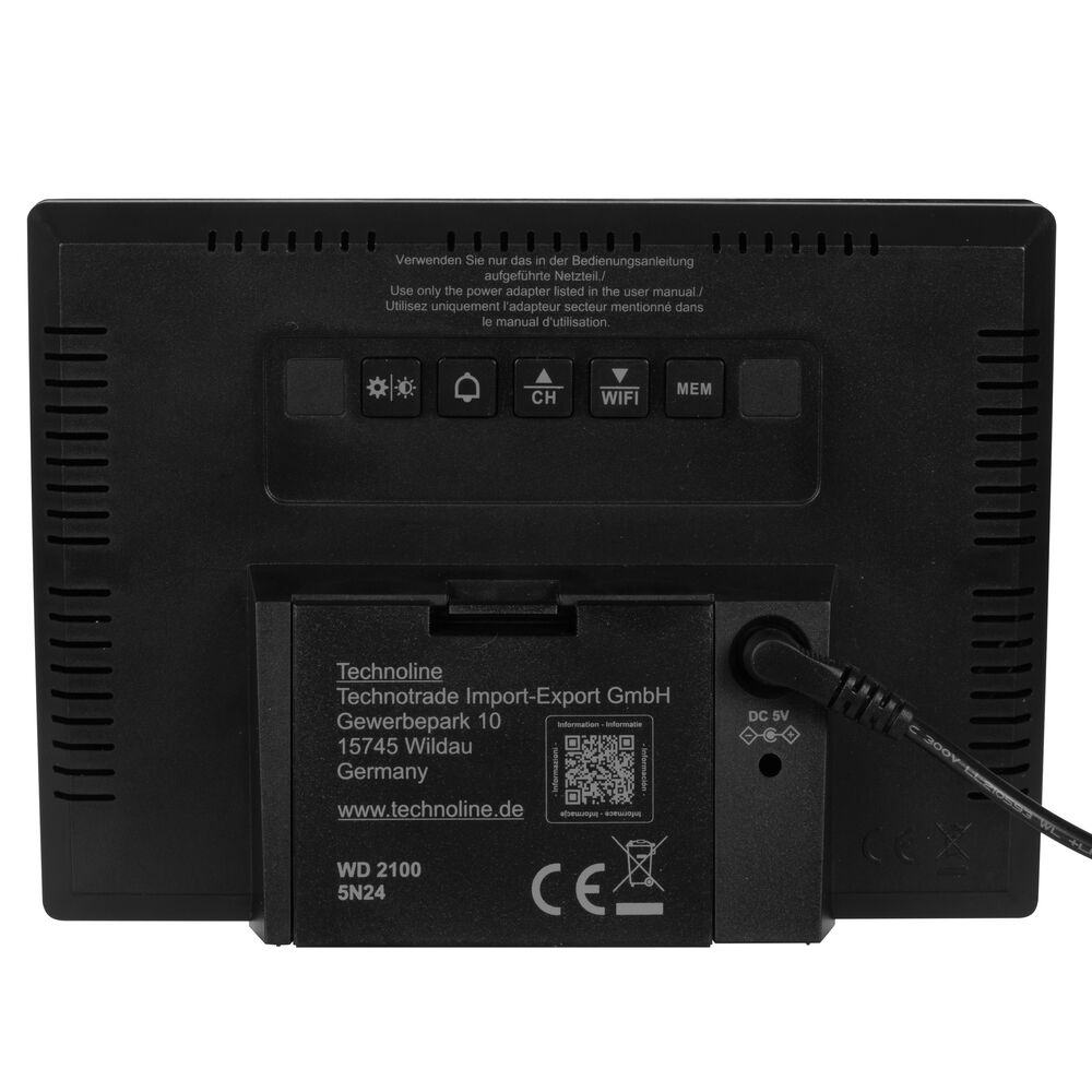 Internet-Wetterstation, WD 2100, Wetterdaten per WLAN Bild 2