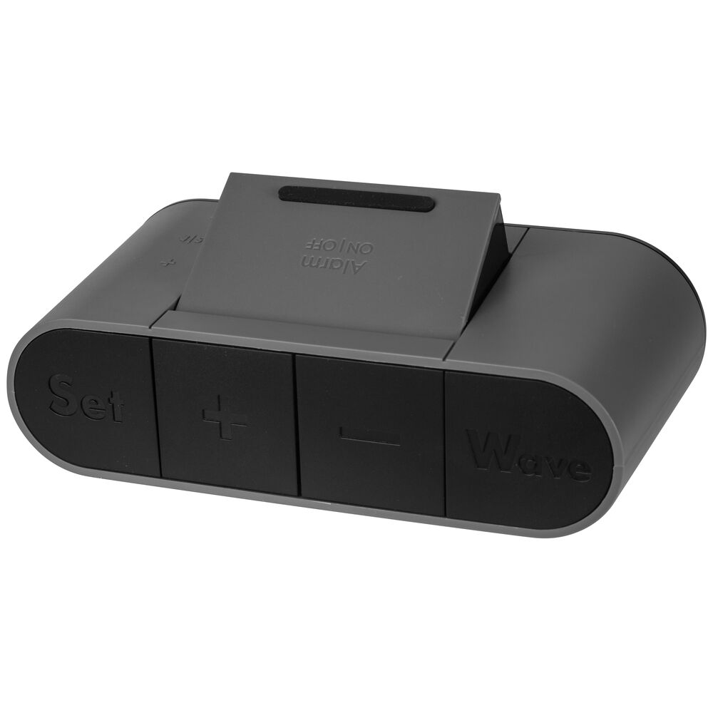 Wecker, WT 376, mit Funkuhrwerk, schwarz Bild 2