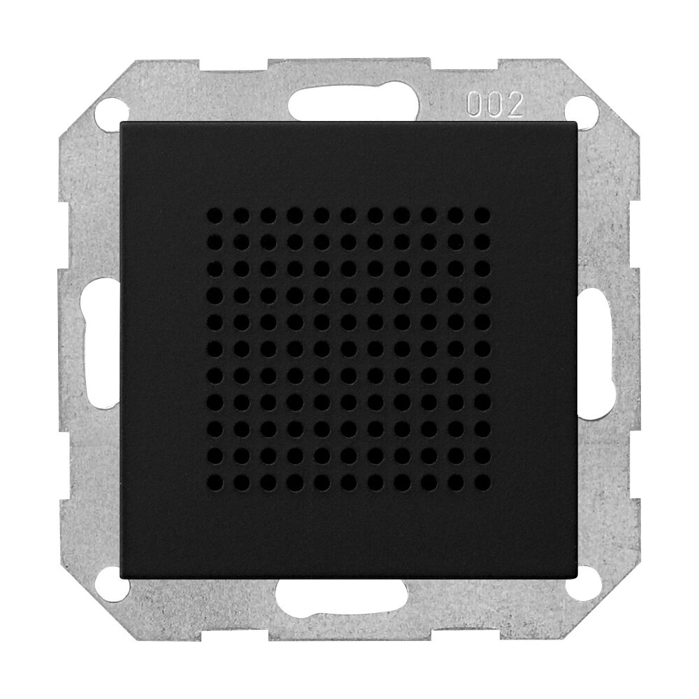 Kombi-Unterputz-Lautsprecher, SYSTEM 55, schwarz matt