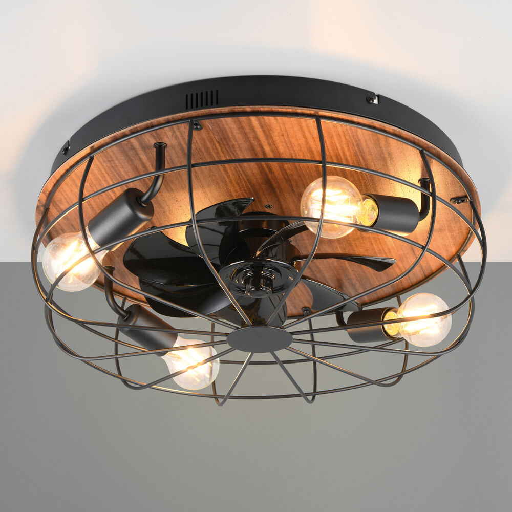 Deckenventilator, TRONDHEIM, 4 x E27/10W Bild 2