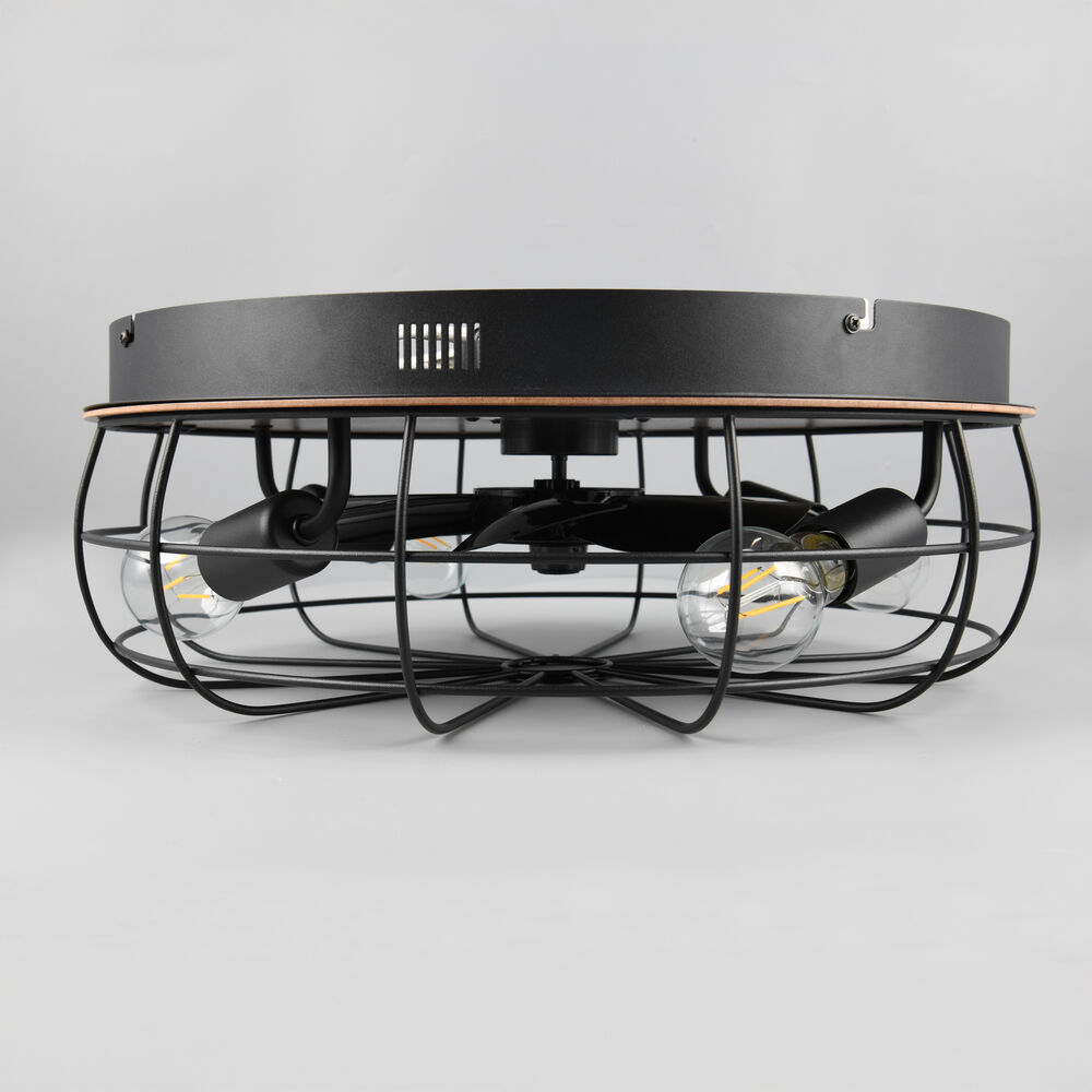 Deckenventilator, TRONDHEIM, 4 x E27/10W Bild 7