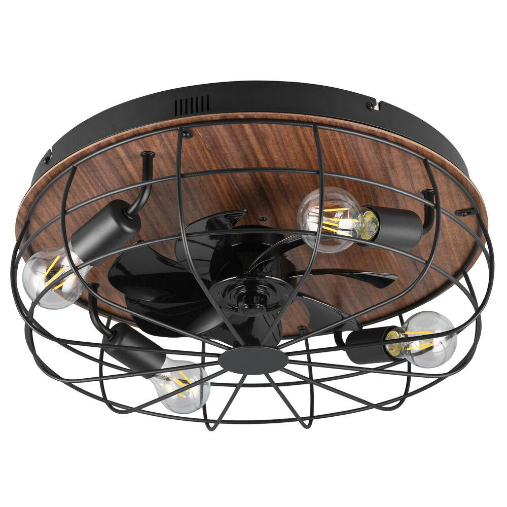 Deckenventilator, TRONDHEIM, 4 x E27/10W Bild 8