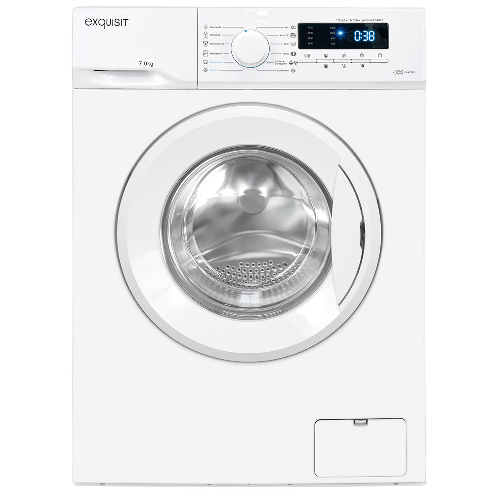 Waschmaschine, 12 Waschprogramme, Nennkapazitt 7 kg, Startzeitverzgerung einstellbar, H 845, B 595, T 495 Bild 3