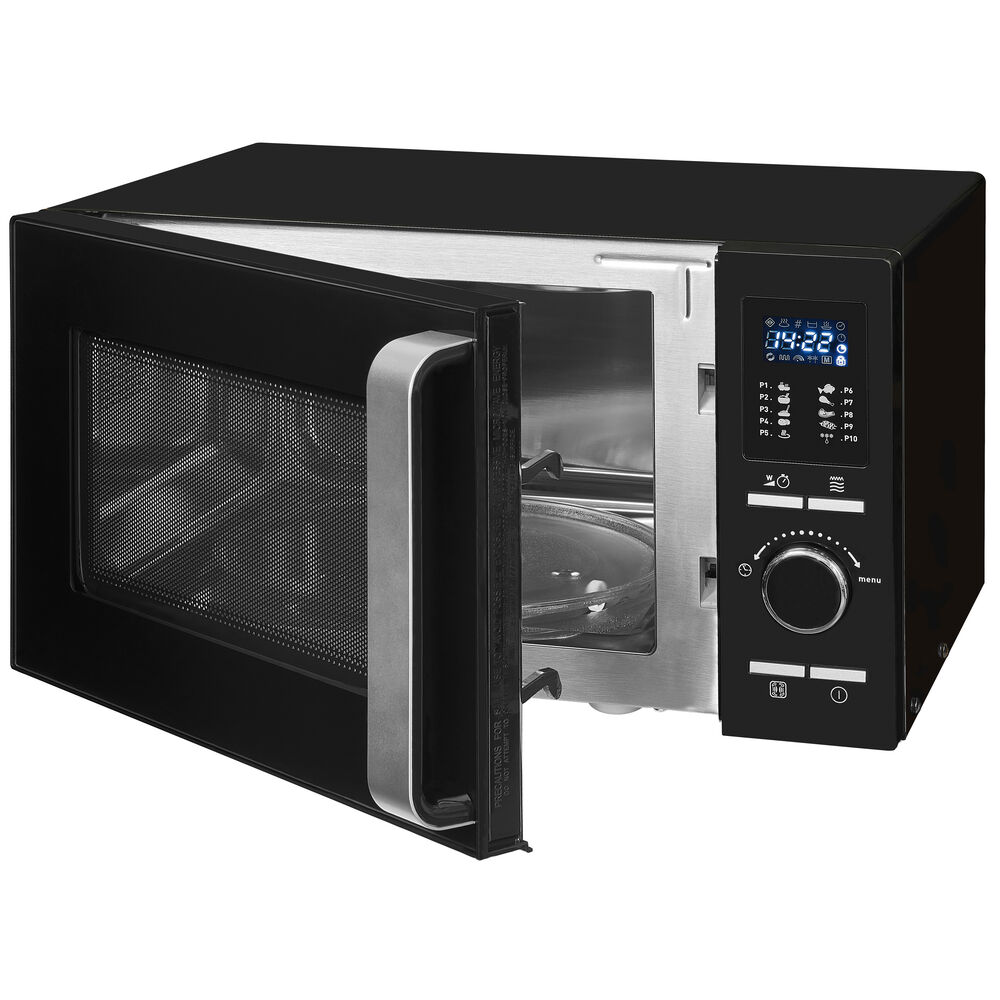 Mikrowelle, mit Grill- und Heiluftfunktion, 900 - 1950W, Garraum 25 Liter Bild 2