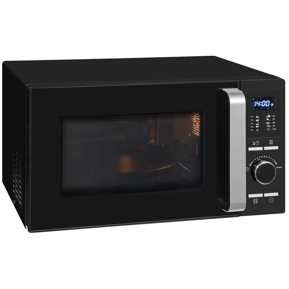Mikrowelle, mit Grill- und Heiluftfunktion, 900 - 1950W, Garraum 25 Liter Bild 3