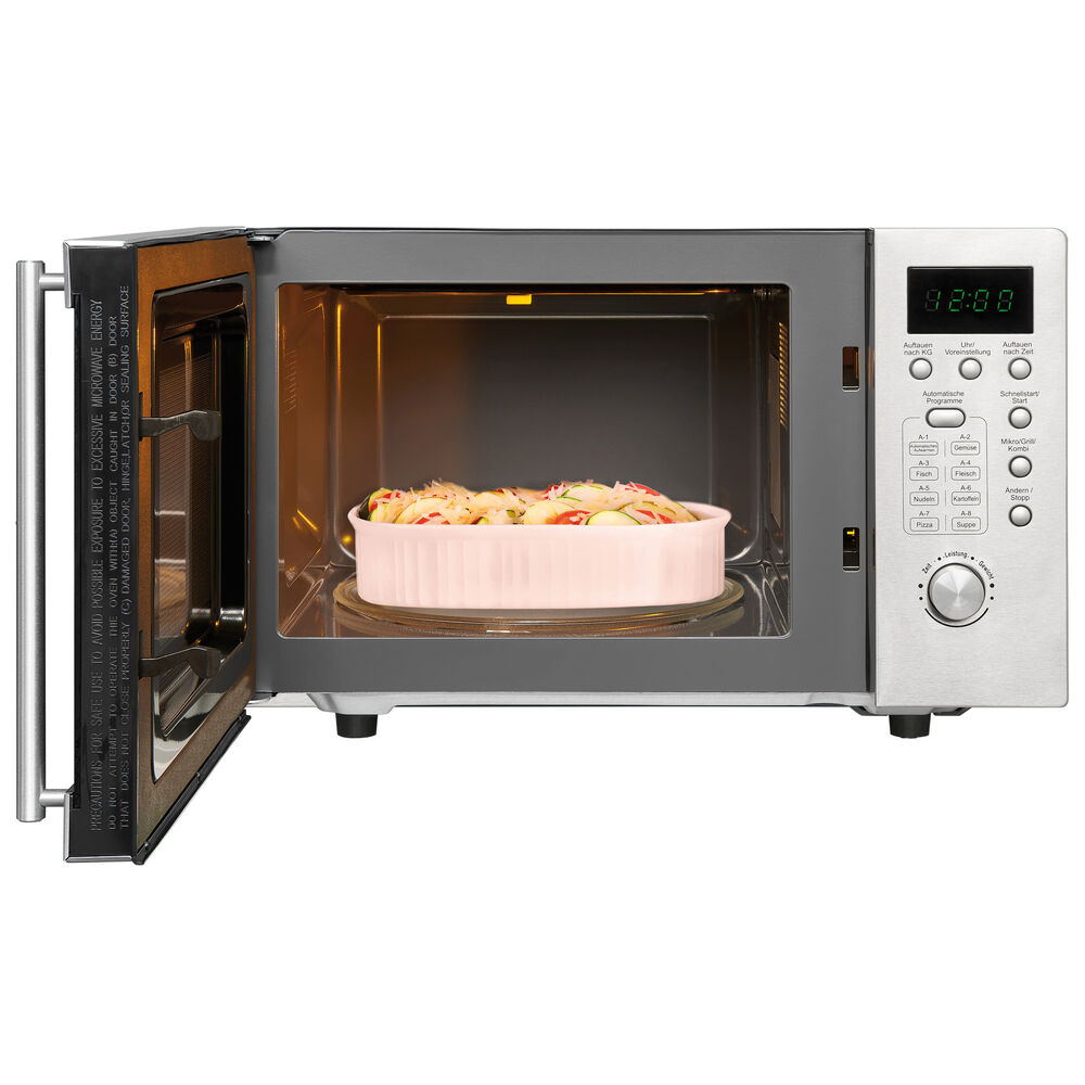 Stand- und Unterbau-Mikrowelle, mit Grillfunktion, 800 - 1000W, Garraum 20 Liter Bild 4