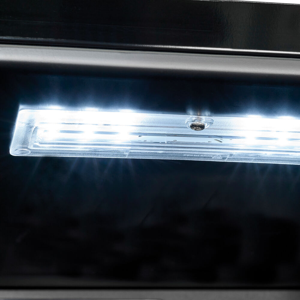 Glastrkhlschrank, 118 Liter, H 840 abschliebar,  schwarz Bild 8