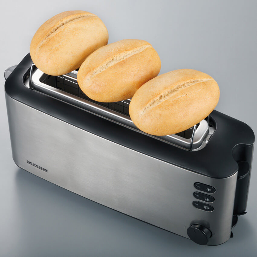 Langschlitz-Toaster, AT 2515, 1.000W, fr 2 Brotscheiben Bild 2