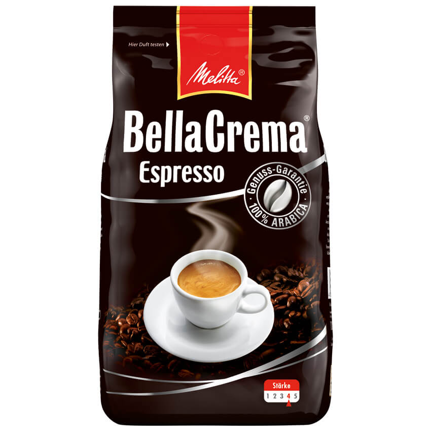 Vollautomaten-Kaffee, BELLA CREMA KAFFEE, 1000 g