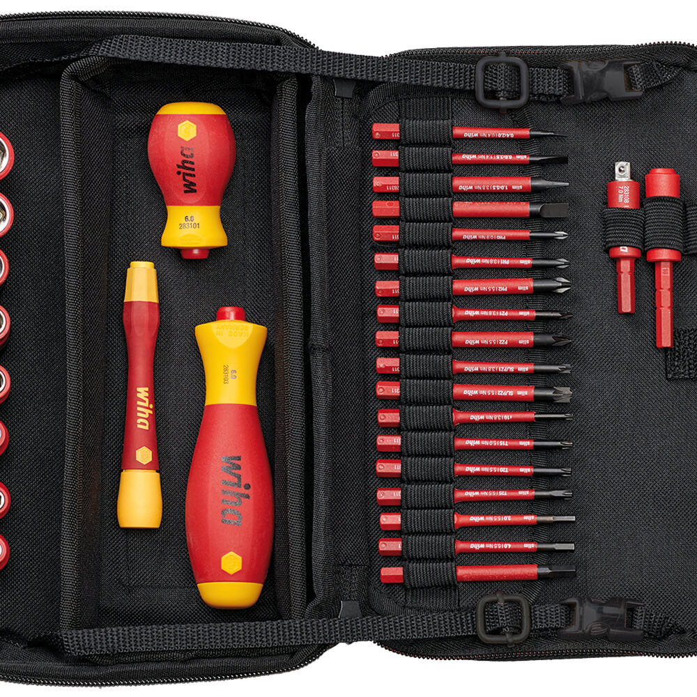 VDE-Werkzeug-Set, 31 teilig, mit Falttasche Bild 3