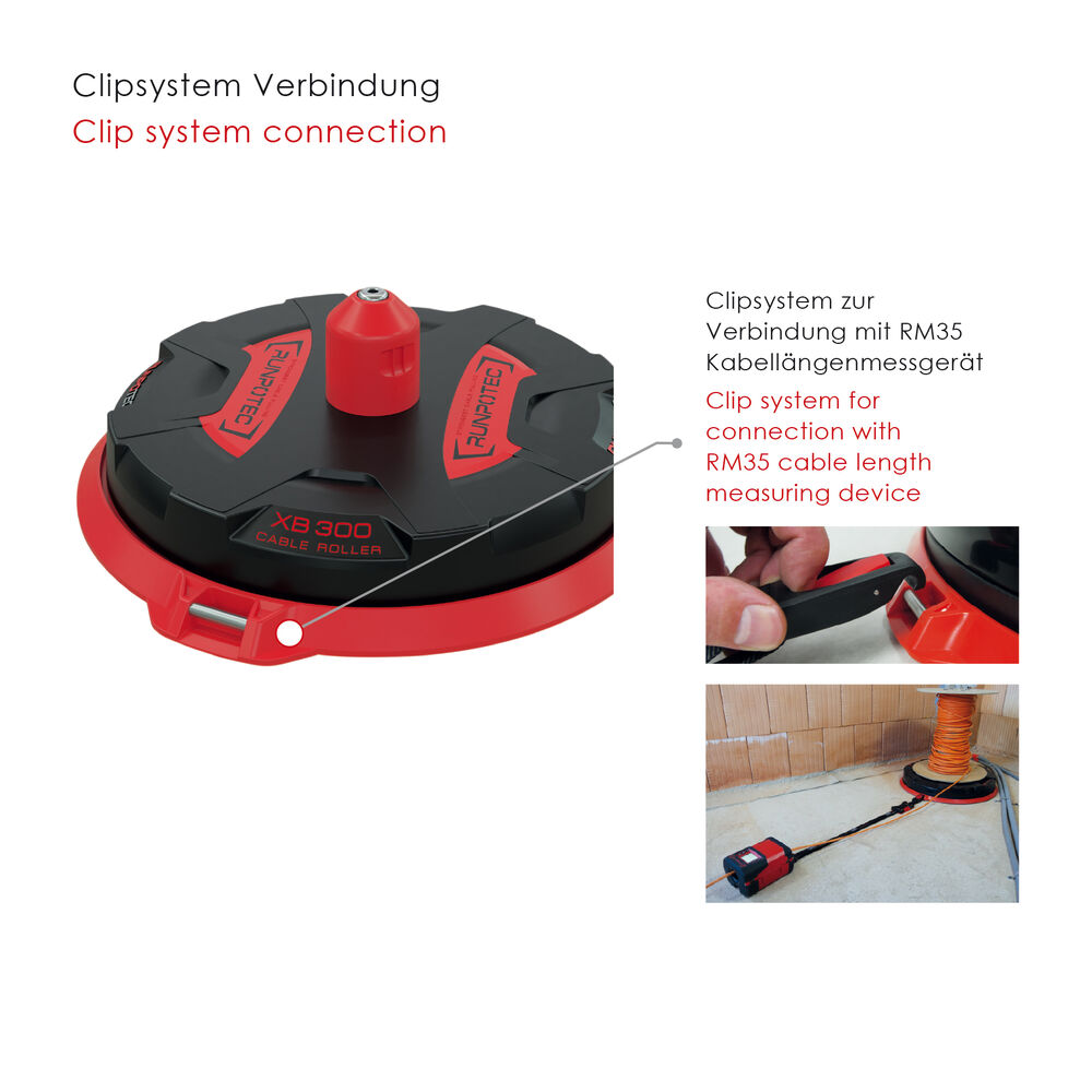 Kabeltrommelabroller, XB300 Bild 3