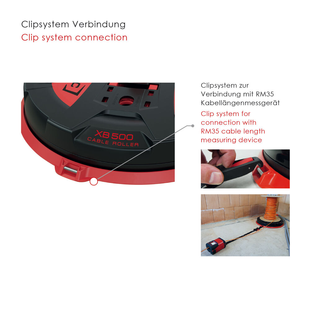 Kabeltrommelabroller, XB500 Bild 3
