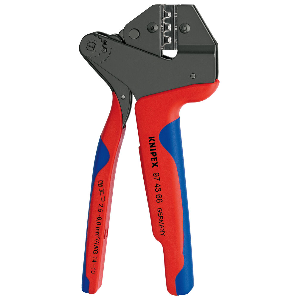 Crimp-Systemzange, PROFI, fr MC4® Multi-Connect-Verbinder bis 6 mm (Solarsteckverbinder)