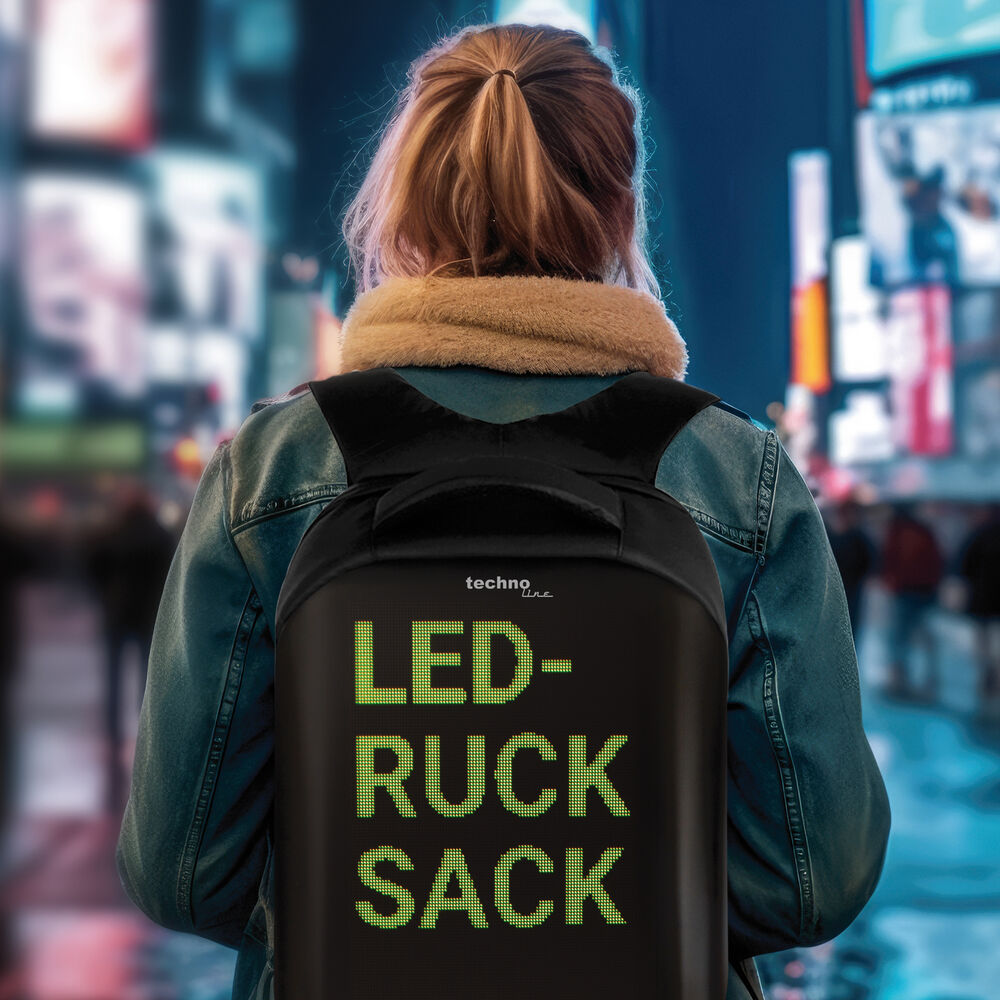 Rucksack mit appgesteuerter Anzeige Bild 2