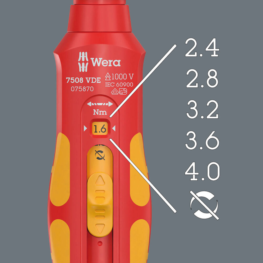 VDE-Drehmomentschraubendreher, SAFE-TORQUE SPEED Bild 4