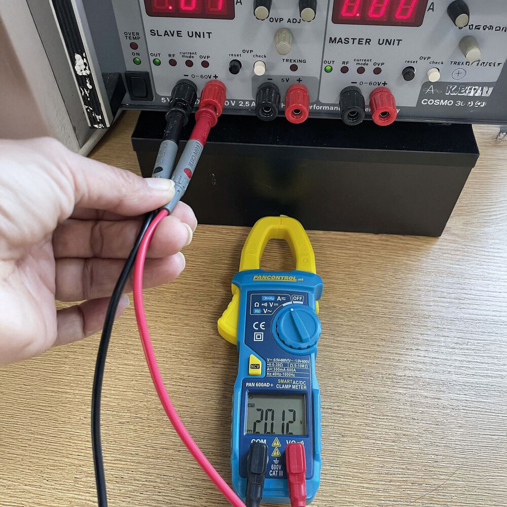 Digital-Stromzangen-Messger�t PAN 600AD+, CAT III 600V Bild 3