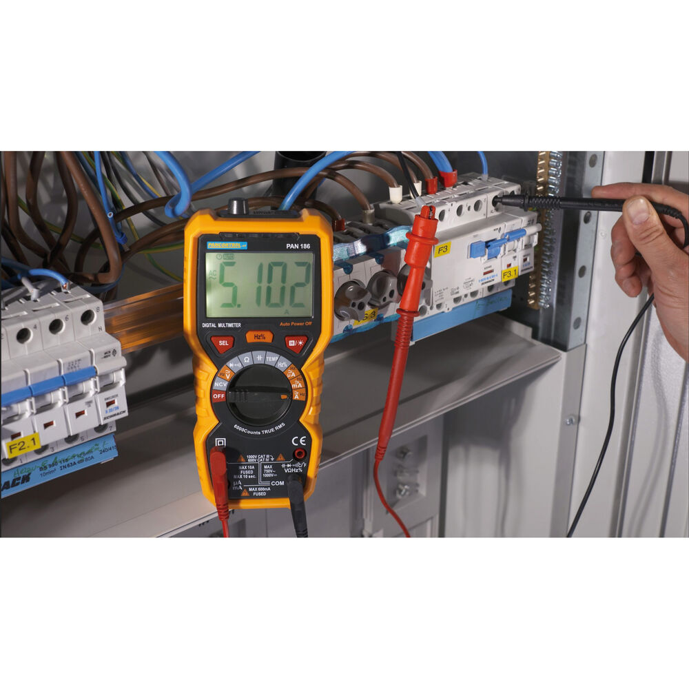 Digital-Multimeter, PAN 186, CAT III 600V/CAT IV 1000V Bild 4