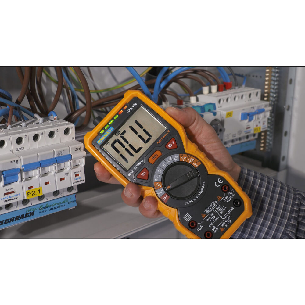 Digital-Multimeter, PAN 186, CAT III 600V/CAT IV 1000V Bild 5