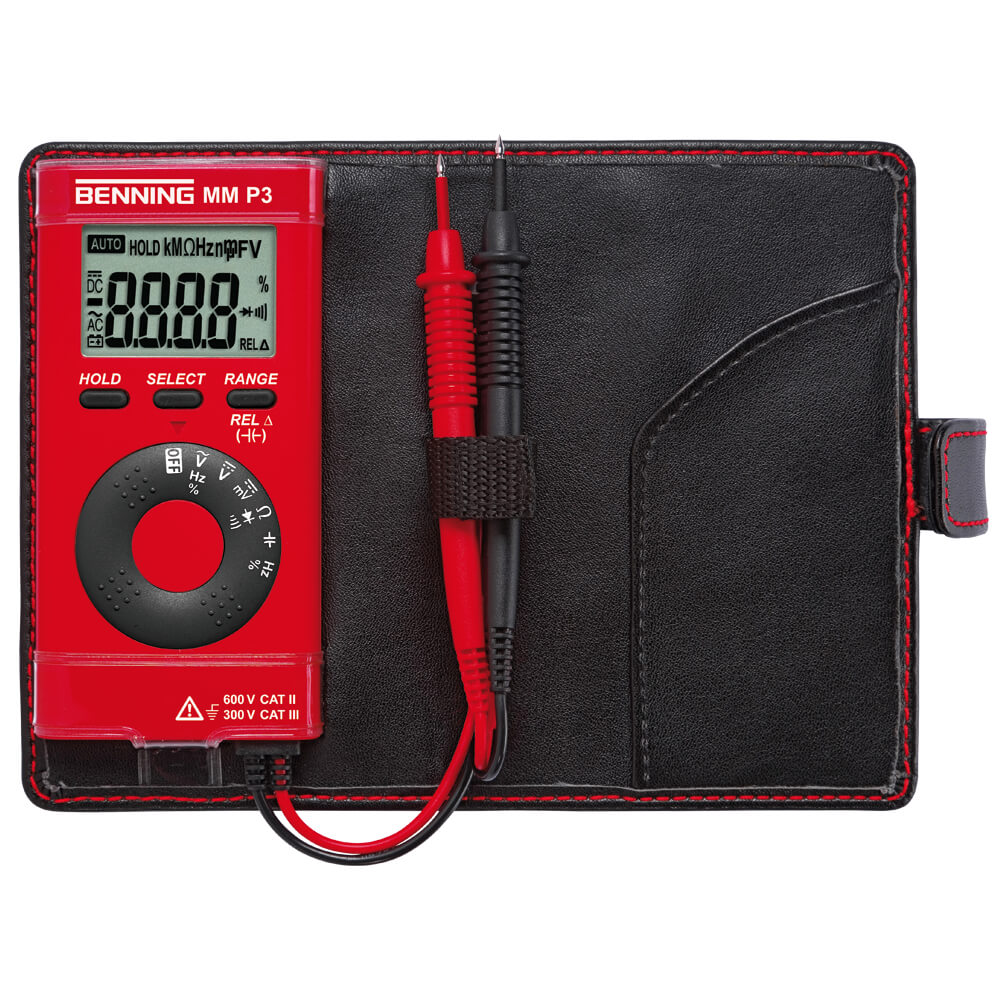 Taschen-Digital-Multimeter, MM P3, CAT III 300V