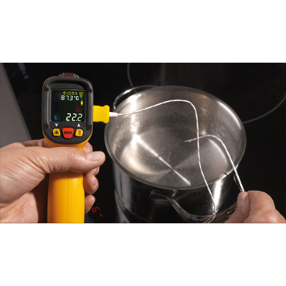 Infrarot-Laserthermometer, PAN IR-T800+,  -50 bis +800 C Bild 8