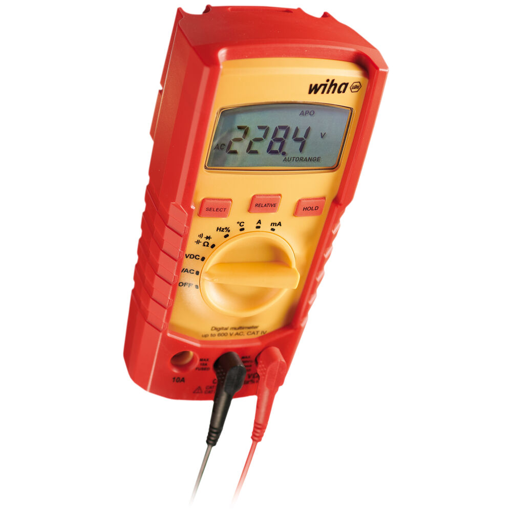 Digital-Multimeter, LCD-Digitalanzeige, CAT III 600V/CAT IV 300V Bild 5