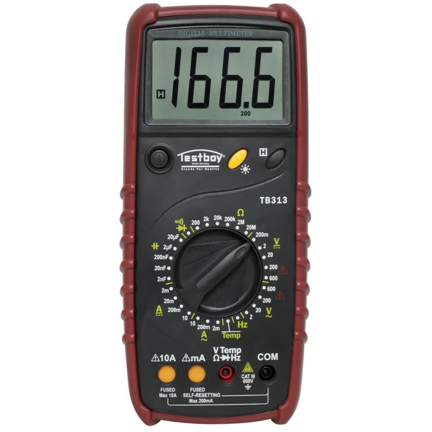 Digital-Multimeter, TB 313, CAT III 600V