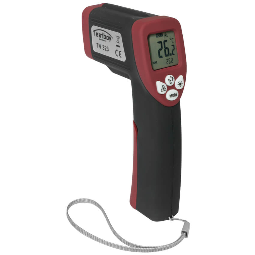 Infrarot-Laserthermometer,  TV 323, -50 bis +550 C