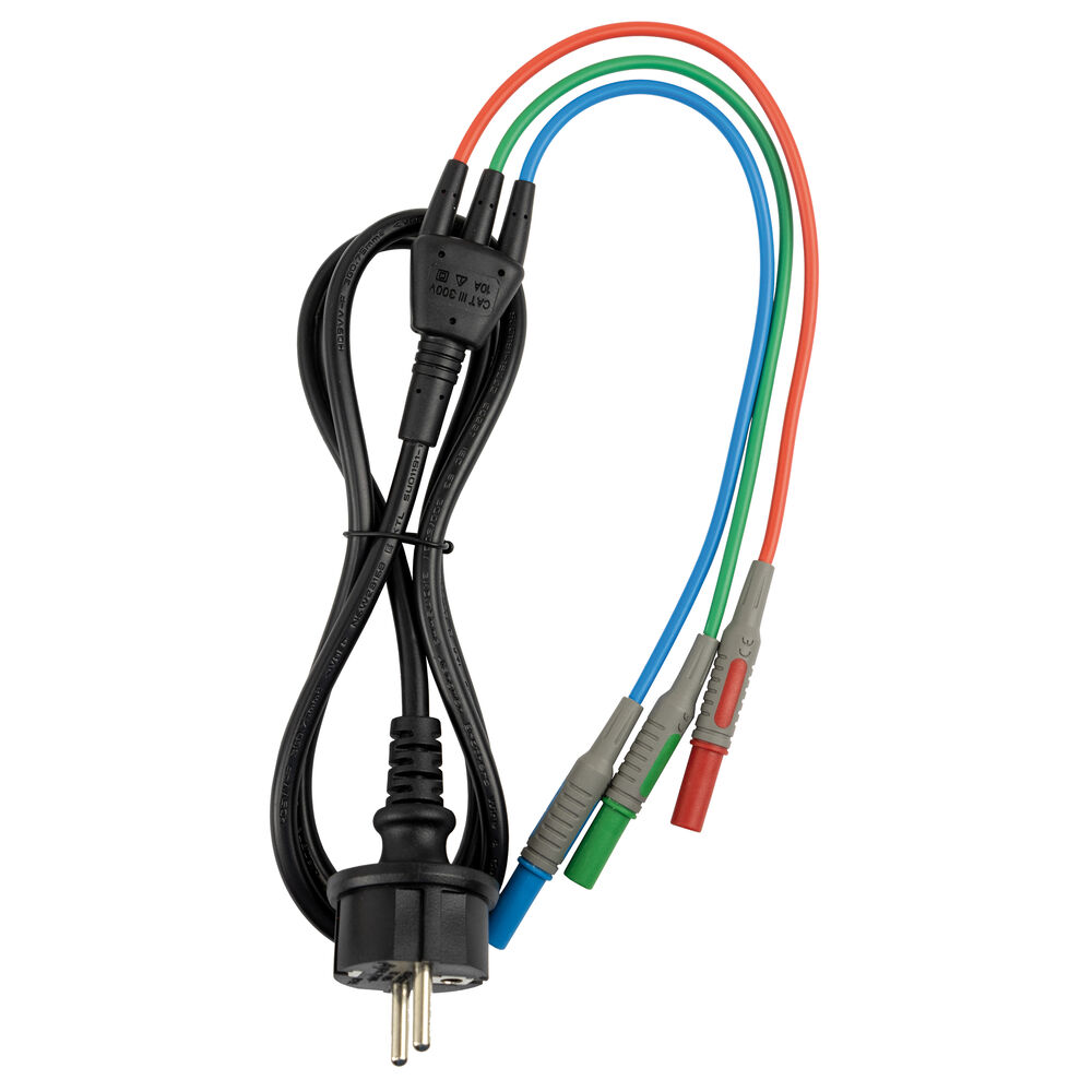 Installationstester, TV 456, mit EVSE-Adapter, nach VDE 0100/EN 61557 Bild 3