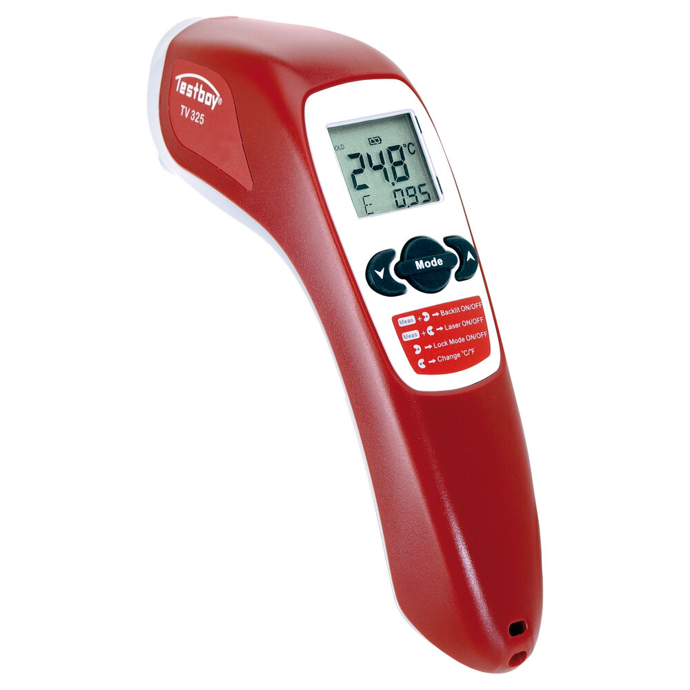 Infrarot-Laserthermometer, TV 325,  -60 bis +500 C