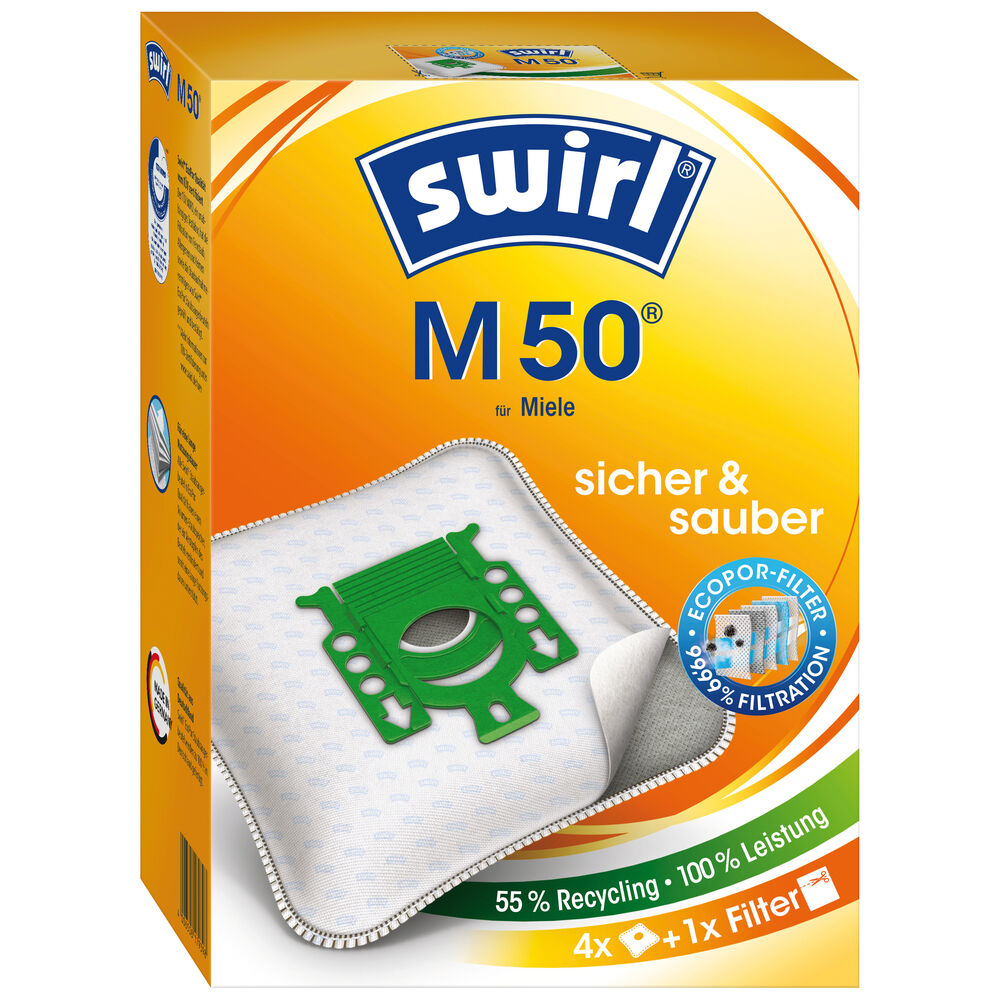 Staubsaugerbeutel, M50/M51/M53, f�r Miele-Staubsauger