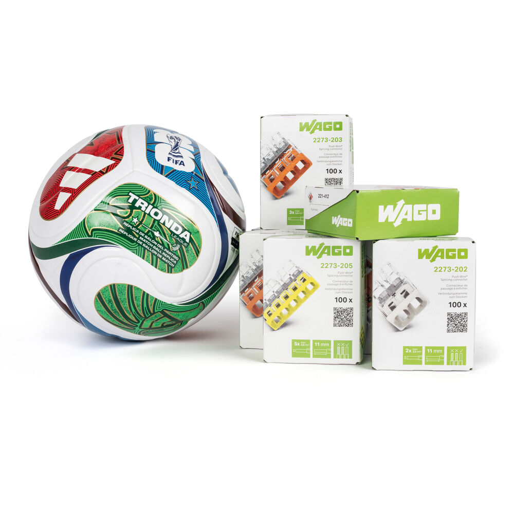 WAGO Fr�hjahrsaktion, inkl. Adidas Fu�ball