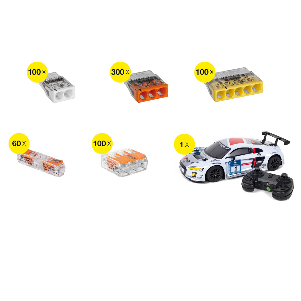 WAGO-Aktionspaket, Profi-Set mit RC Audi R8 GT3 Bild 2