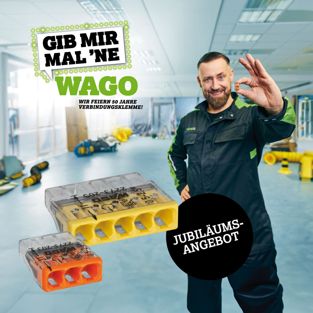 Aktionspaket, Profi-Set 50 Jahre, WAGO