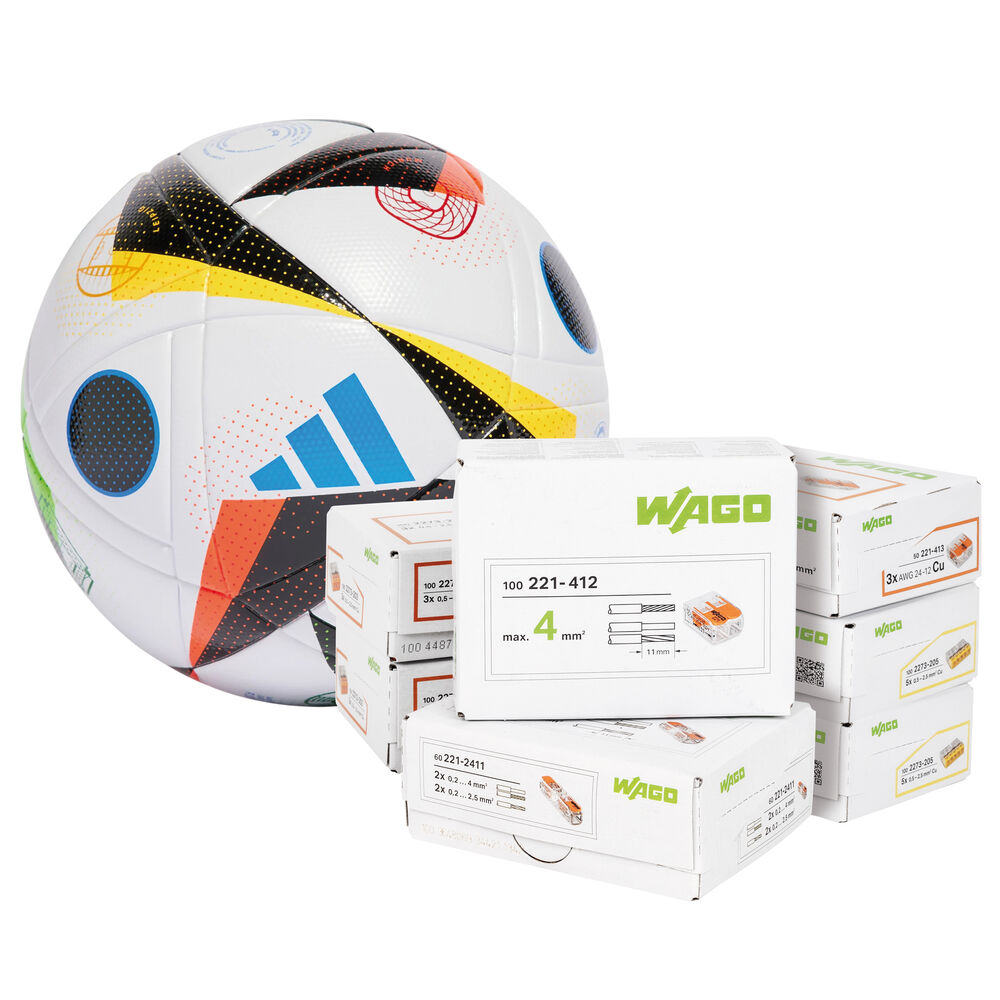 WAGO-Aktion, Profi-Set, Sommeraktion 2024 inkl. adidas-Fussball