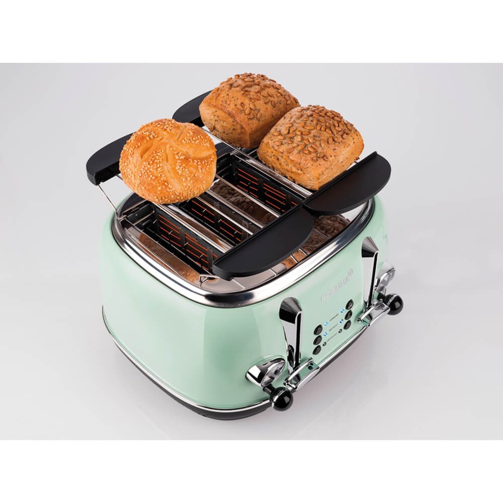 RETRO-Toaster, 1.630W, fr 2+2 Brotscheiben Bild 3