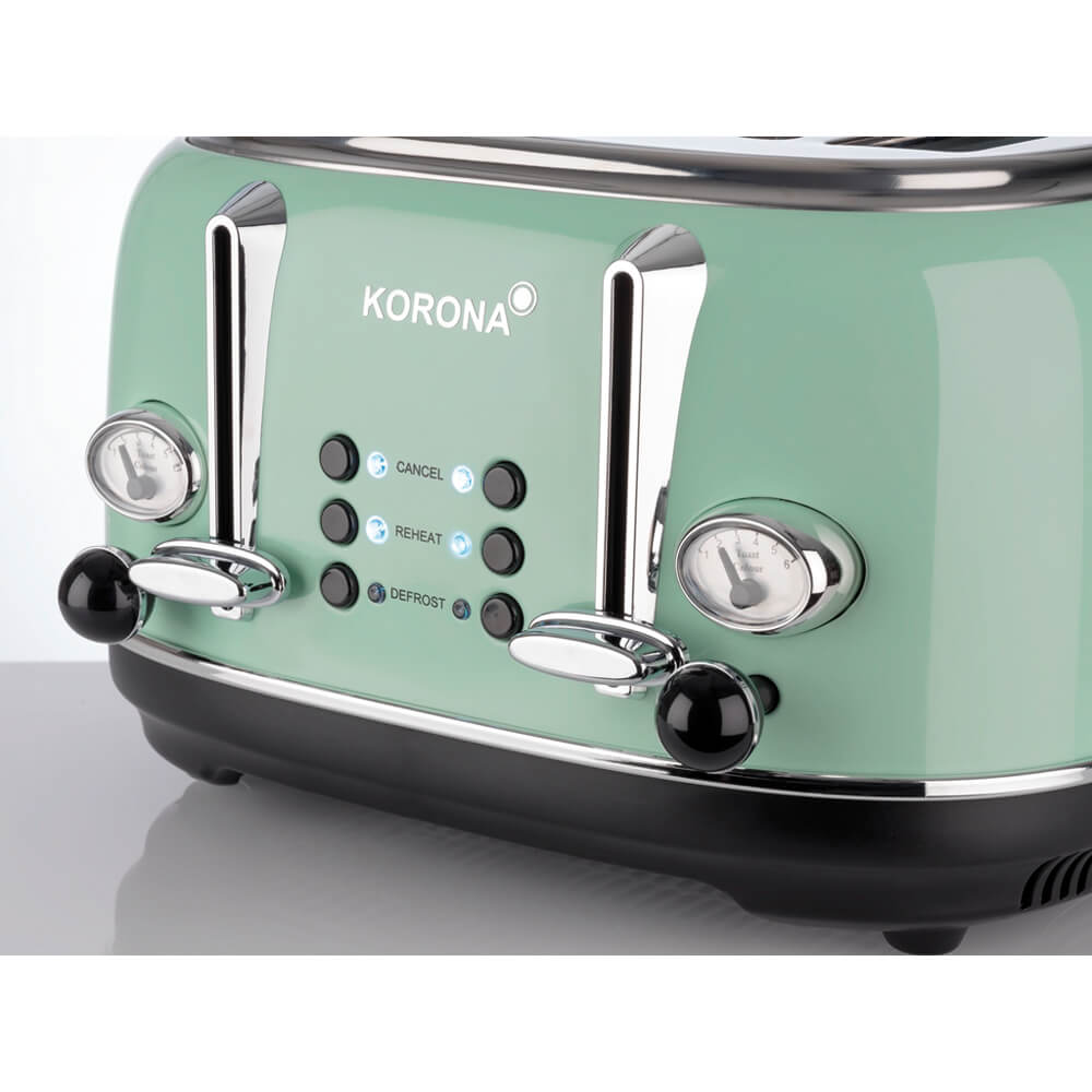 RETRO-Toaster, 1.630W, fr 2+2 Brotscheiben Bild 4