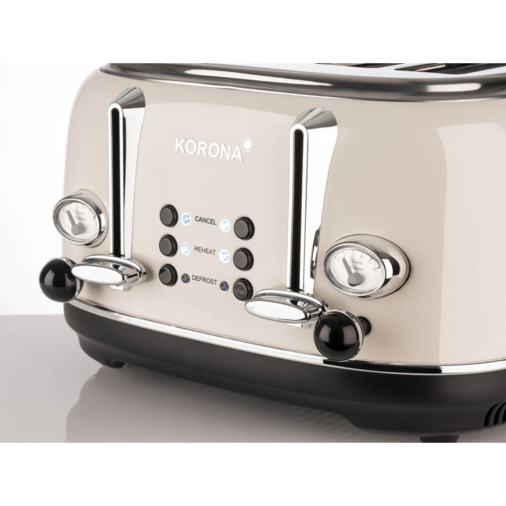 RETRO-Toaster, 1.630W, fr 2+2 Brotscheiben Bild 4