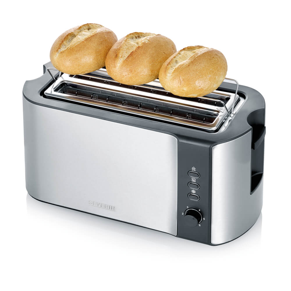 Langschlitz-Toaster, AT 2590, 1400W, fr 4 Brotscheiben Bild 5