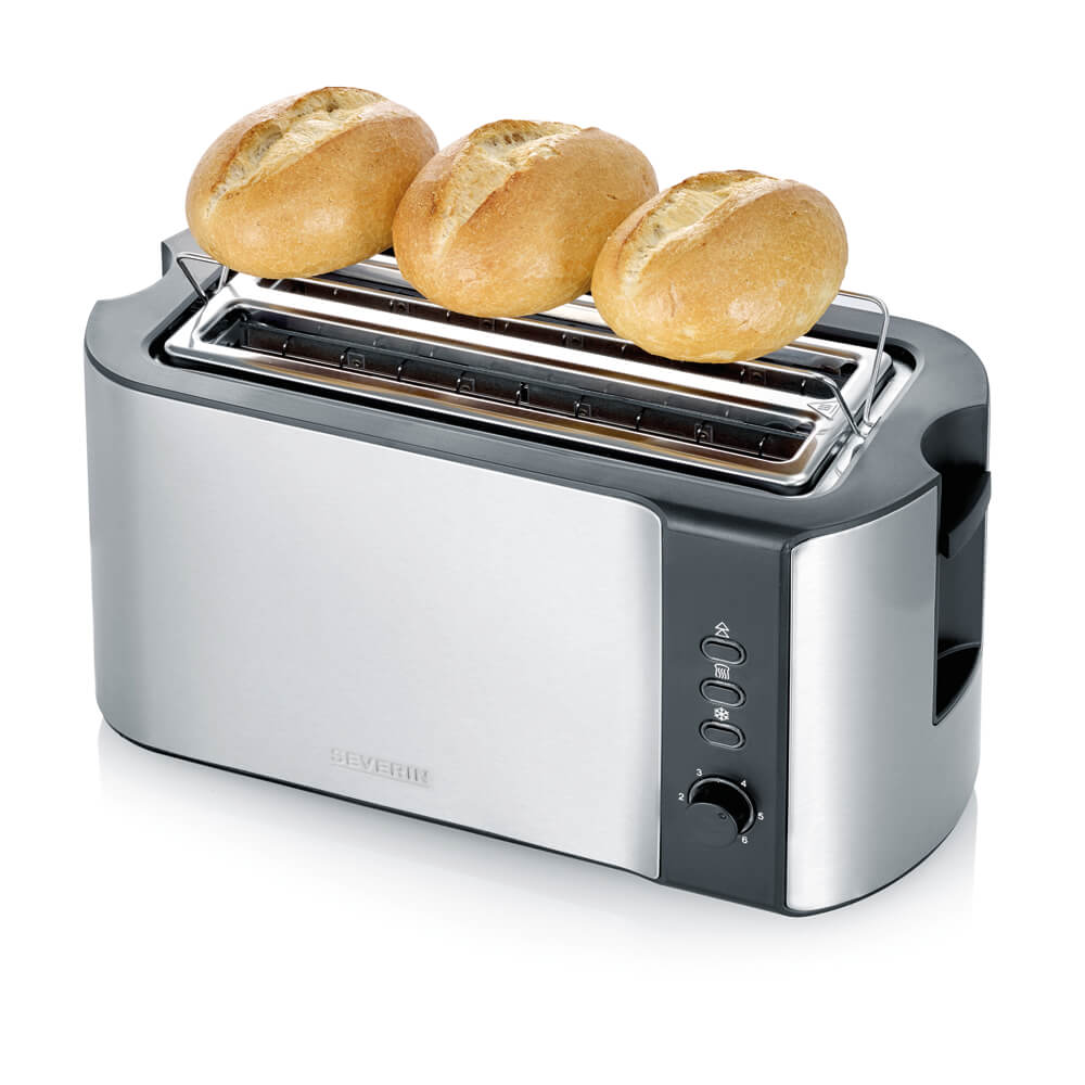 Langschlitz-Toaster, AT 2590, 1.400W, fr 4 Brotscheiben Bild 5