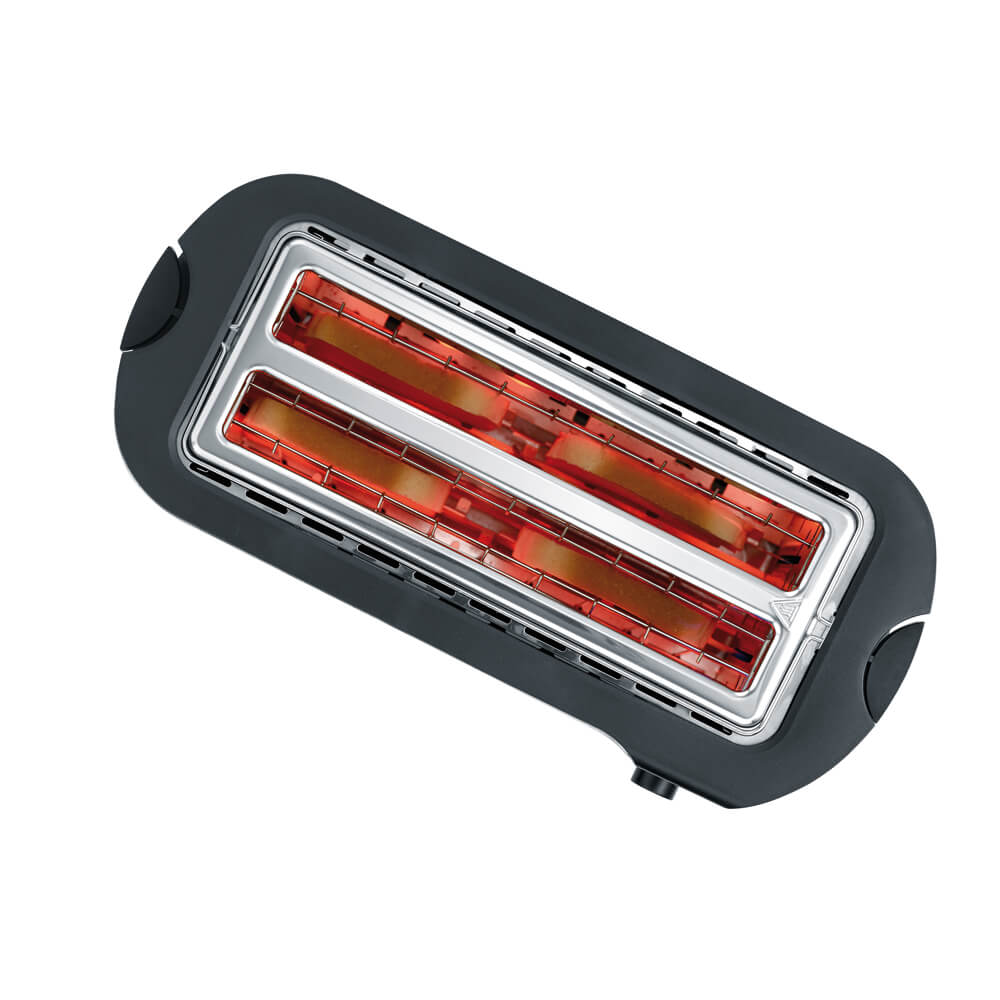 Langschlitz-Toaster, AT 2590, 1.400W, fr 4 Brotscheiben Bild 7