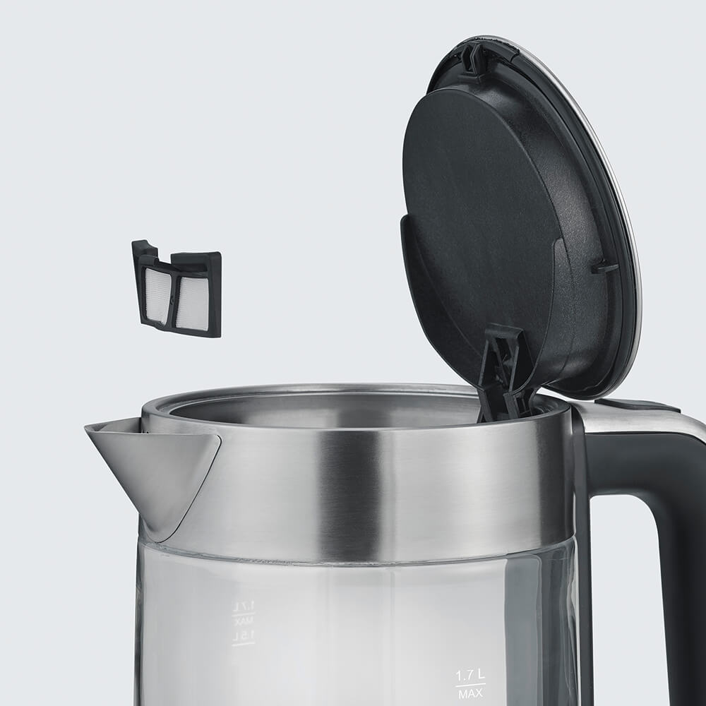 Glas-Wasserkocher, WK 3420, 2200W, Fassungsvermgen 1,7 Liter Bild 6