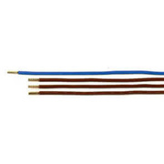 Zhlerabgangsleitung,<BR>4 x 10,<BR>3 x braun, L 670,<BR>1 x blau, L 1.060,<BR>beidseitig mit Hlsen