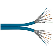 Datenleitung,<BR>ST/STP, Kat-7,<BR>8P SC23-FRNC<BR>(2 x 4 x 2 x AWG23/I),<BR>1300 MHz,<BR>Duplex