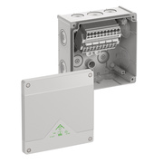 AP-Kabelkasten,<BR>DIE NEUE ABOX SL-6,<BR>amoniakbestndig,<BR>inkl. 5 poliger Wago-Reihenklemme,<BR>L 152, B 152, H 80