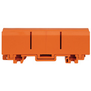 Befestigungsadapter<BR>fr 3 COMPACT-<BR>Steckklemmen,<BR>orange