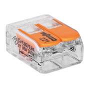Verbindungsklemme,<BR>COMPACT,<BR>0,5 - 6 mm,<BR>transparent