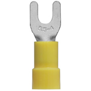 Gabelkabelschuh,<BR>PVC-Isolation,<BR>DIN 46237,<BR>gelb