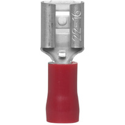 Flachsteckhlse,<BR>PVC-Isolation,<BR>DIN 46237