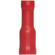 Rundsteckhlse,<BR>PVC-Isolation,<BR>DIN 46237