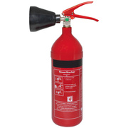 Feuerlscher,<BR>Kohlendioxid,<BR>2 kg,<BR>H 460,<BR> 115